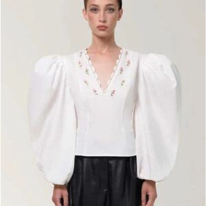 Anouki Floral Blouse Small